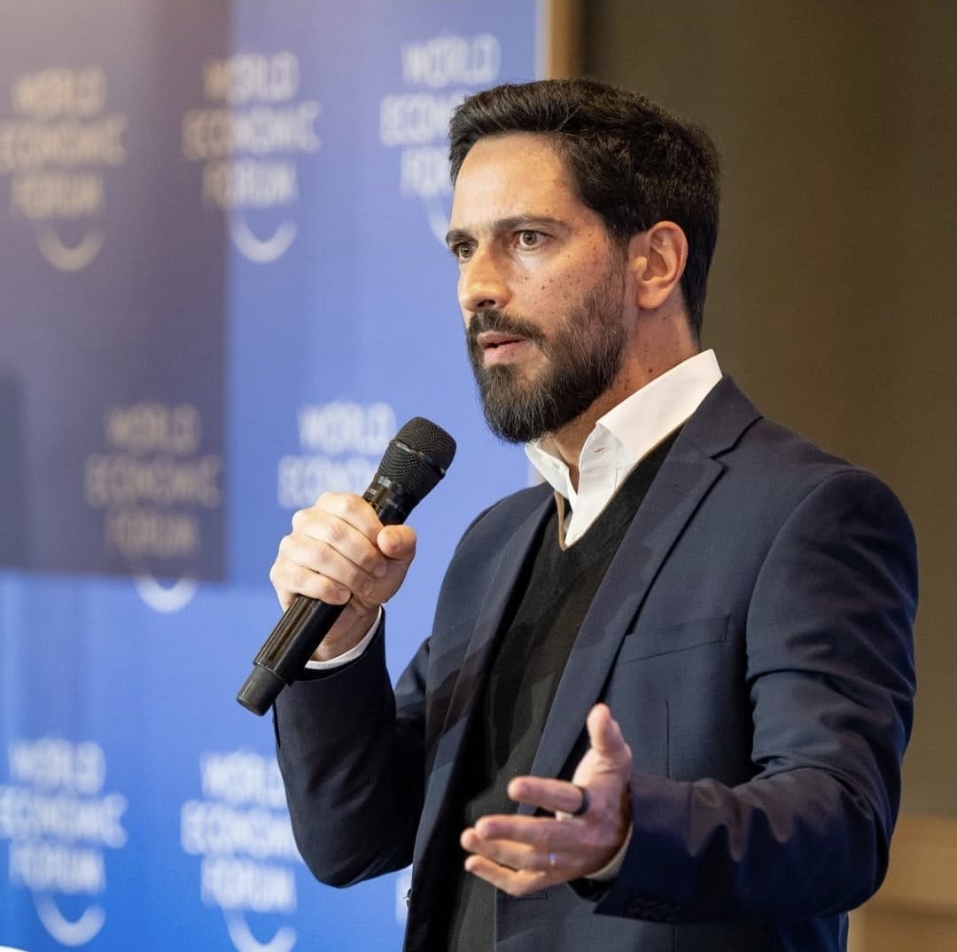 Ronaldo Lemos at the World Economic Forum in Davos